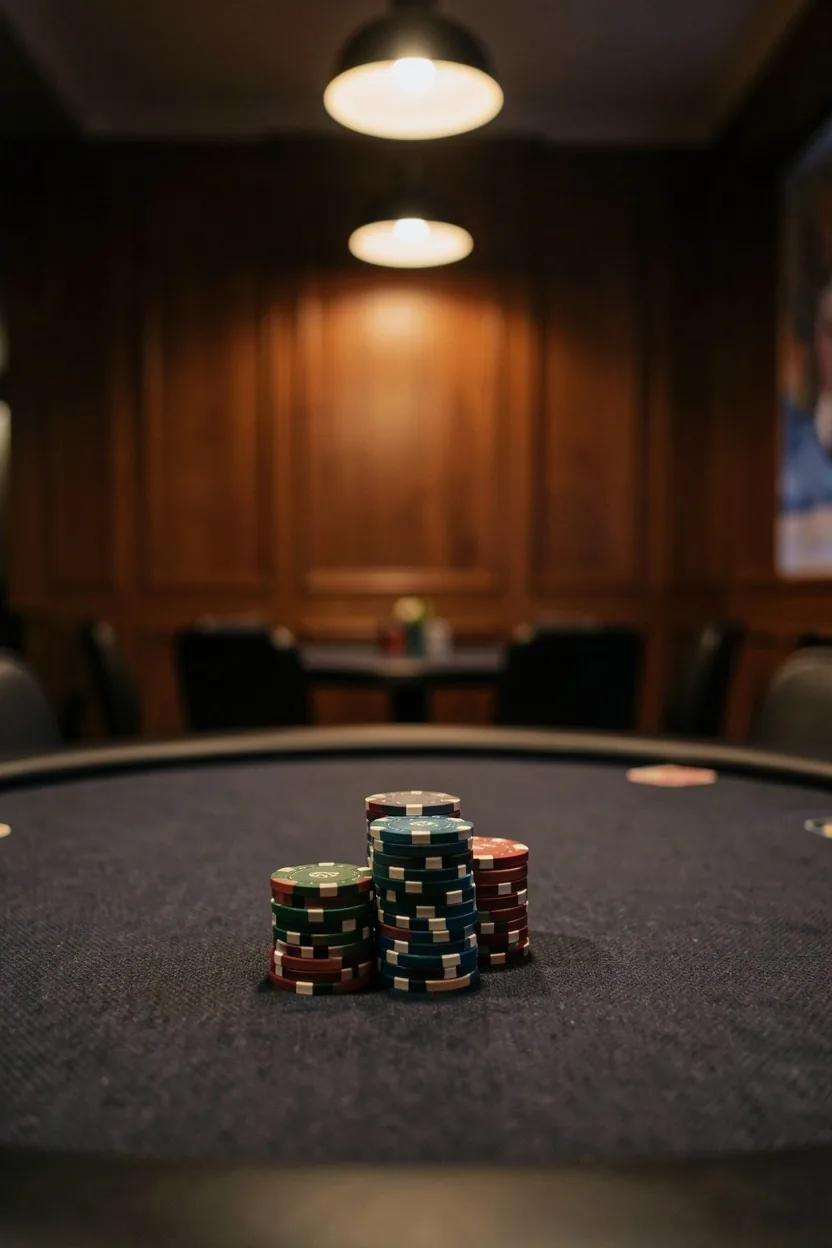 Wnętrze klubu pokerowego Vilmorian w Sopocie