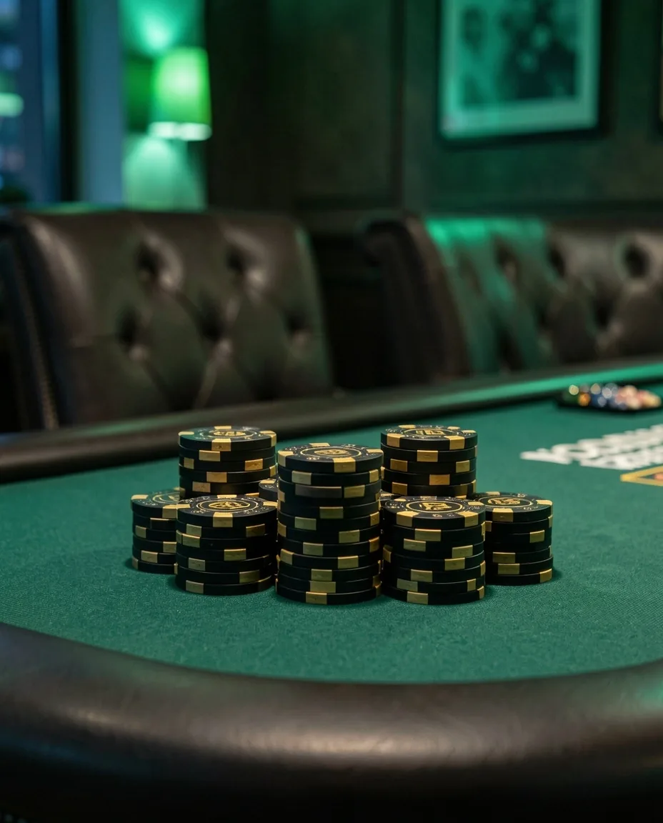Stół pokerowy w Business Poker Club Vilmorian