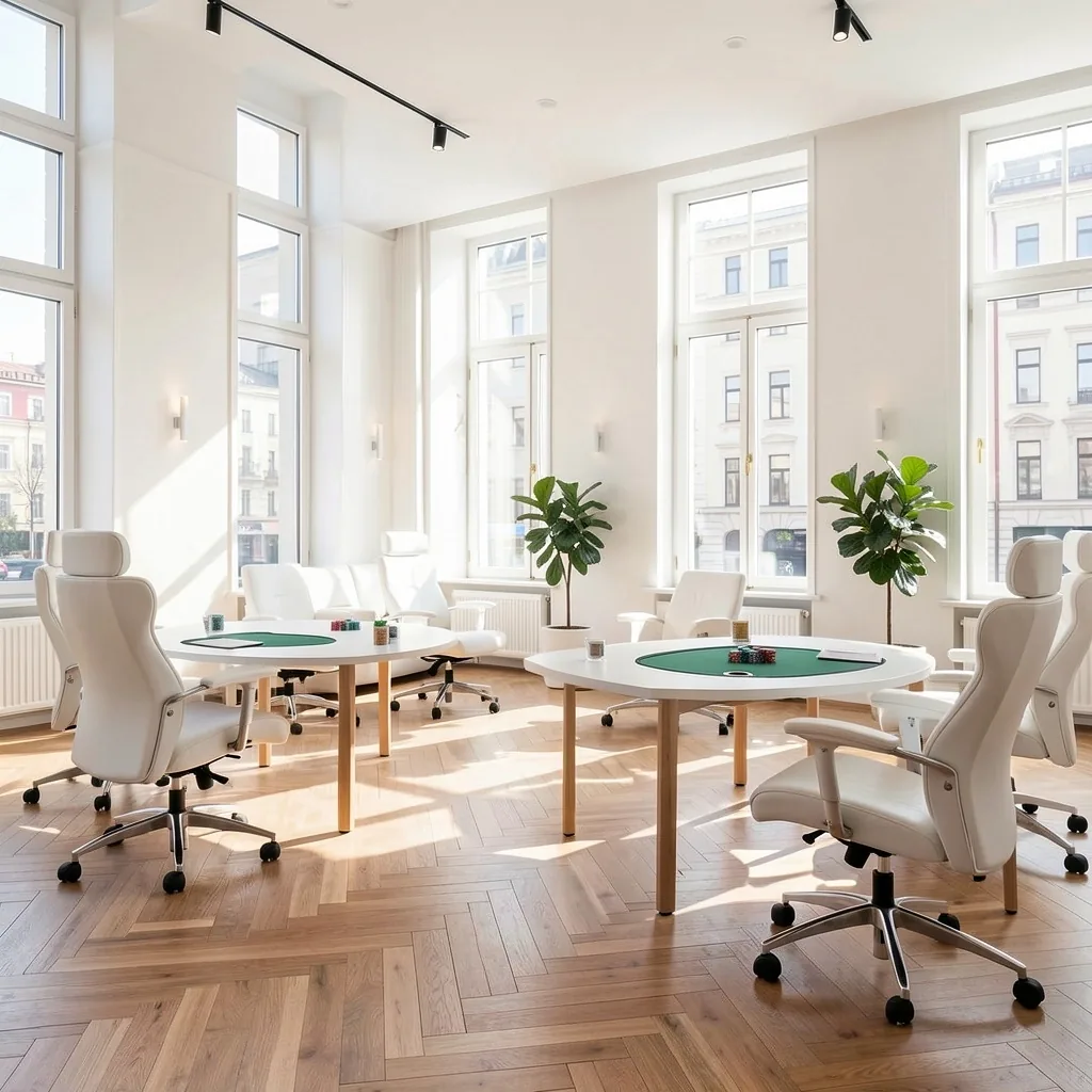 Jasna strefa coworkingowa Vilmorian